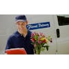 Man delivering flowers